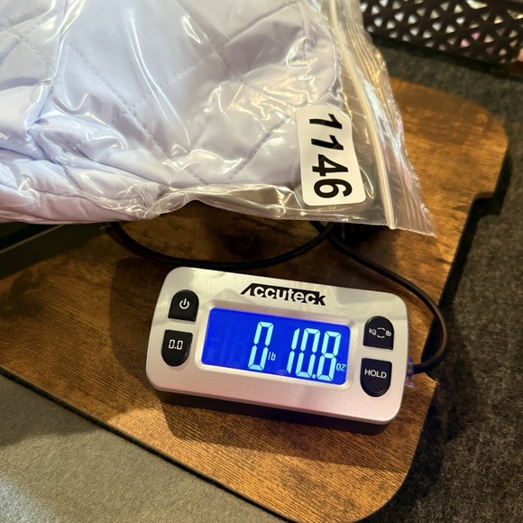 Lands' End Puffer Vest Womens Medium Packable Lightweight Quilted Pockets Preppy - Picture 7 of 7